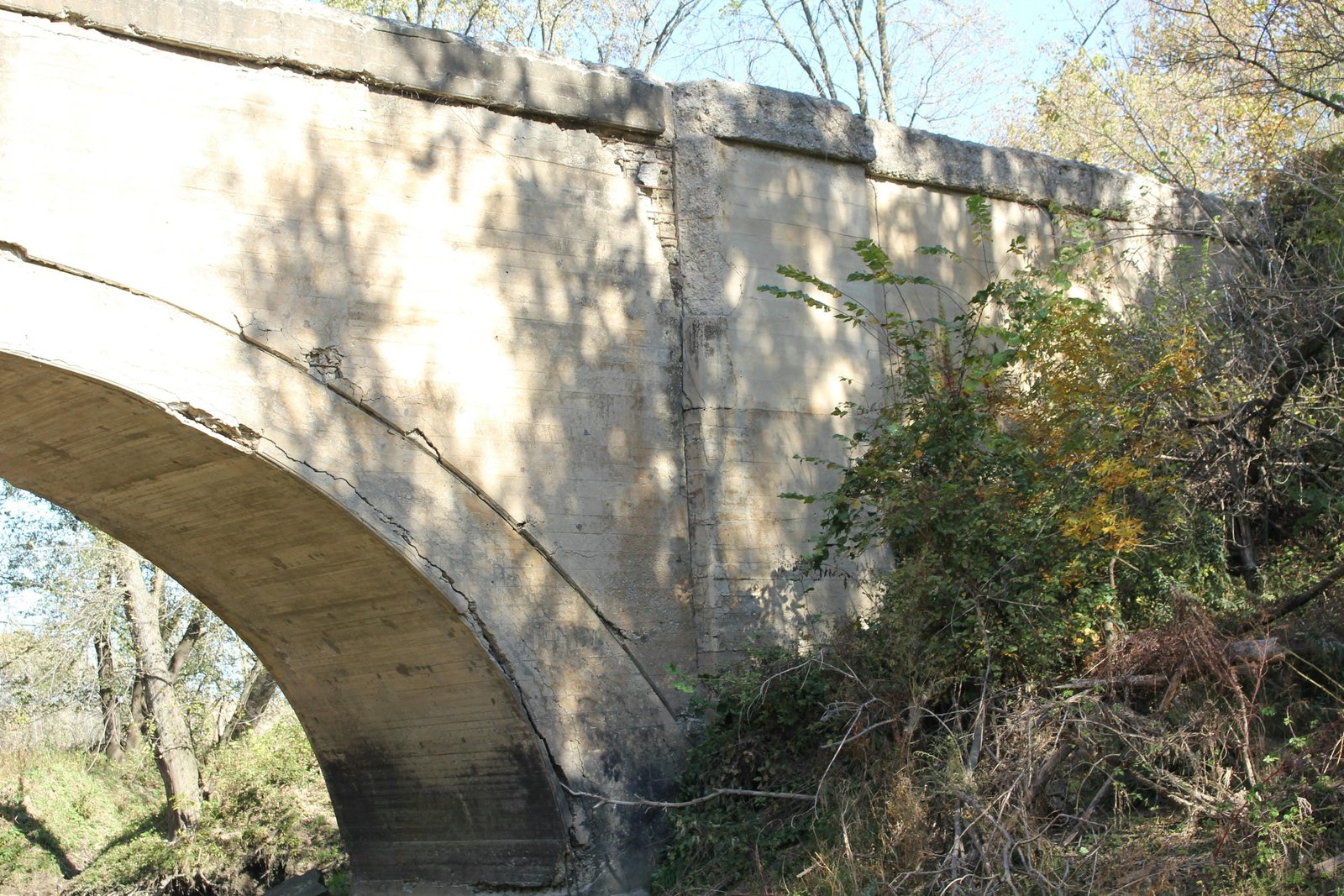 East abutment